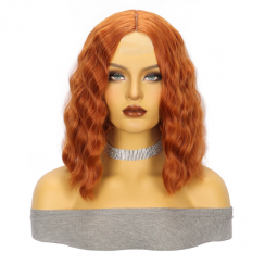 3 Packs Sexy Casual Holiday High Temperature Wire Centre Parting Curls Wigs