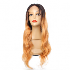 Lace Front Wig Two Different Colours Wig